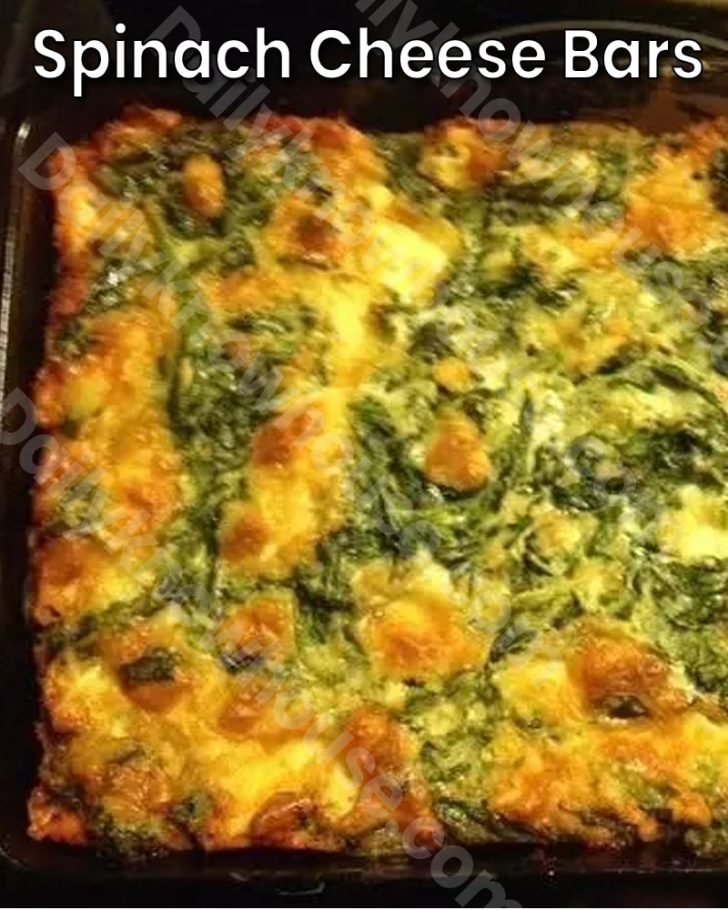 Spinach Cheese Bars – D.K.H