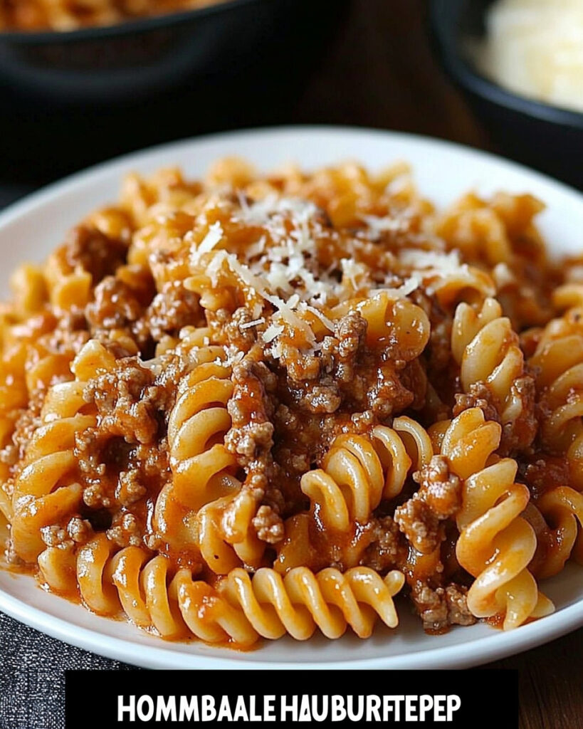 Homemade Hamburger Helper